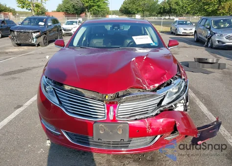 2014 Lincoln Mkz Hybrid from USA, damaged, VIN 3LN6L2LUXER811786